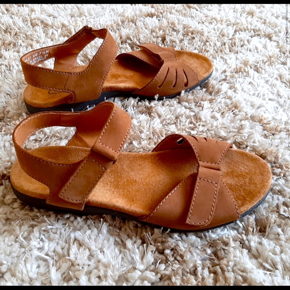 Rockport Leather Comfort Sandals 7.5M